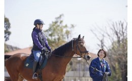 【ふるさと納税】乗馬体験１回コース