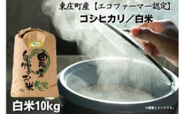 【ふるさと納税】＼令和5年産 新米／ 東庄町産【エコファーマー認定】コシヒカリ 白米10kg 