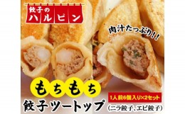 【ふるさと納税】No.005 餃子ツートップ　2人前＜餃子のハルピン＞ ／ ぎょうざ ギョーザ 中華 東京都