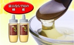 【ふるさと納税】【富山ならではの珍しい蜂蜜】富山県産水島柿蜂蜜500ｇ　2本セット