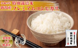 【ふるさと納税】令和5年産 特別栽培米 新潟産コシヒカリ白米 5kg