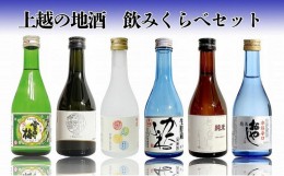 【ふるさと納税】上越の地酒飲み比べセット300ml×6種