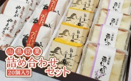 【ふるさと納税】No.376 山県銘菓 詰め合わせセット 20個入り ／ 和菓子 カステラ 焼菓子 つるし柿 シナモン 岐阜県