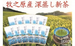 【ふるさと納税】098-5　牧之原産　おいしい新茶11本セット