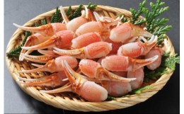 【ふるさと納税】生ずわい蟹 カニ爪肉 1.0kg (8 〜 25本 ×2袋) 【9】