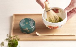 【ふるさと納税】SOU・SOU宇治抹茶セット　〈お茶 茶 緑茶 煎茶 宇治抹茶 抹茶 コラボ 陶器 工芸品 お椀 京都 石臼挽き 飲料 加工食品〉