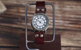 【ふるさと納税】ハンドメイド腕時計（クオーツ式）BS-GW123