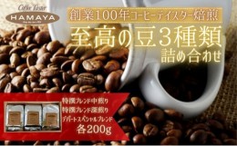 【ふるさと納税】ハマヤコーヒーセット200BR [?5275-0258]