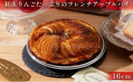 【ふるさと納税】焼きたて 紅玉りんごのフレンチアップルパイ16cm [?5275-0263]