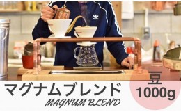 【ふるさと納税】マグナムブレンド 1000g 豆