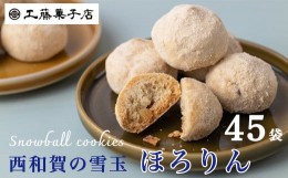 【ふるさと納税】工藤菓子店「ほろりん」12個入り45袋