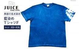 【ふるさと納税】[No.5313-7037]0253Tシャツ ASCENSION  藍染め タイダイ TシャツF 1枚 XS