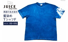 【ふるさと納税】[No.5313-7041]0253Tシャツ ASCENSION  藍染め タイダイ TシャツF 1枚 XL