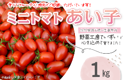 【ふるさと納税】ミニトマト「あい子」 約1？　野菜工房ていずい ＜思いやり型返礼品＞　2024年5月中旬〜7月下旬発送