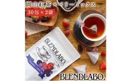 【ふるさと納税】ふくちゃ フレーバーティー 岡山紅茶×ベリーミックス ティーバッグ 2.5g×60包 [No.5220-1020]