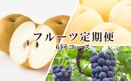 【ふるさと納税】桃 ぶどう 梨 定期便 2024年 先行予約 晴れの国 岡山 の フルーツ 定期便 6回コース もも 葡萄 なし 岡山県産 国産 セッ