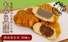 【ふるさと納税】もみじ饅頭詰め合わせ30個入