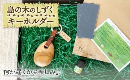 【ふるさと納税】【数量限定！島の椿で一つ一つ手作り】島の木のしずく キーホルダー 【木・haru】 [RBF003]