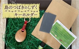 【ふるさと納税】【数量限定！島の椿で一つ一つ手作り】島のつばきのしずく キーホルダー【木・haru】 [RBF004]