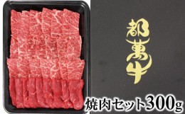 【ふるさと納税】都萬牛 牛肉 黒毛和牛焼肉 300ｇ牛肉 焼肉＜1-35＞