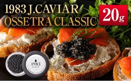 【ふるさと納税】◇1983 J.CAVIAR OSSETRA CLASSIC (20g)