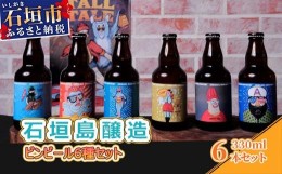 【ふるさと納税】IB-2 石垣島醸造ビンビール6種セット 330ml×6本