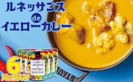 【ふるさと納税】カレー 惣菜  ルネッサンスdeイエローカレー 6個（ 3パック × 2 ） セット｜ルネッサンスリゾートオキナワ