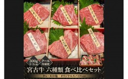 【ふるさと納税】宮古牛六種類食べ比べセット 300g