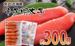 【ふるさと納税】宮近 近海産辛子明太子(約300g) お取り寄せグルメ お取り寄せ 福岡 お土産 九州 ご当地グルメ 福岡土産 取り寄せ グルメ