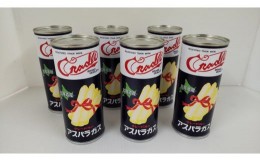 【ふるさと納税】U06　北海道産アスパラガス缶詰（６本）