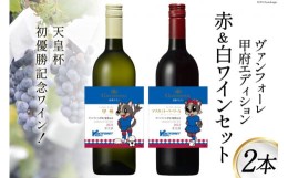 【ふるさと納税】ワイン ヴァンフォーレ甲府エディション コンチネンタルワイン 赤 & 白 各750ml×1 計2本 [サン.フーズ 山梨県 韮崎市 2