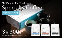 【ふるさと納税】スペシャルティコーヒー飲み比べギフトボックス100g？？3種類【豆】