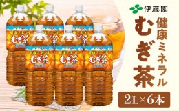 【ふるさと納税】伊藤園 健康ミネラル麦茶 2L × 6本 １ケース 【 お茶 麦茶 むぎ茶 ドリンク ドリンクお茶 ペットボトル ペットボトルお