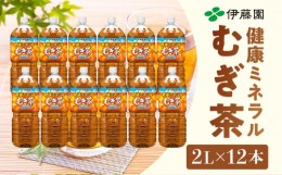 【ふるさと納税】伊藤園 健康ミネラル麦茶 2L × 6本 2ケース 【 お茶 麦茶 むぎ茶 ドリンク ドリンクお茶 ペットボトル ペットボトルお