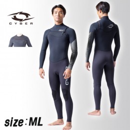 【ふるさと納税】ウエットスーツ CYBER 3/2mm ZEST-LIMITED フルスーツ FALL/WINTER仕様  MLサイズ