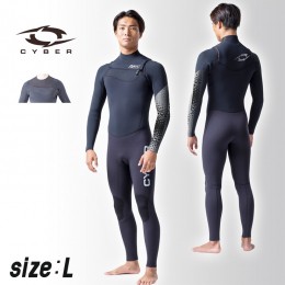 【ふるさと納税】ウエットスーツ CYBER 3/2mm ZEST-LIMITED フルスーツ FALL/WINTER仕様  Lサイズ