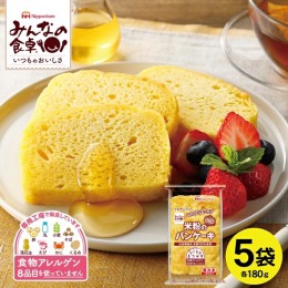 【ふるさと納税】SA1657　東北日本ハム《みんなの食卓》 米粉のパンケーキ(メープル)　180g×5袋　冷凍便