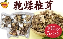 【ふるさと納税】乾燥椎茸 訳あり 椎茸100g×5パック 干し椎茸 しいたけ 乾燥しいたけ 原木 大分県 津久見市 九州産野菜