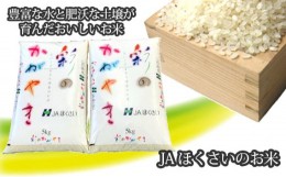 【ふるさと納税】No.296 行田市産「彩のかがやき」精米10kg（5kg×2） ／ お米 白米 ごはん 埼玉県 特産品