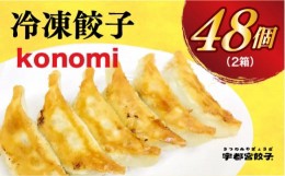 【ふるさと納税】【konomi】　餃子24個入り×2箱