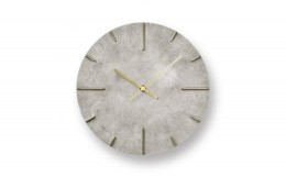 【ふるさと納税】Quaint 斑紋純銀色（AZ15-06 SL） Lemnos  レムノス 時計 [?5616-0243]