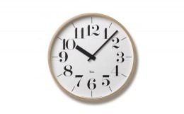 【ふるさと納税】RIKI CLOCK/（WR-0401L） Lemnos レムノス  時計 [?5616-0462]