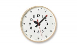 【ふるさと納税】fun pun clock /Mサイズ（YD14-08 M）Lemnos レムノス  時計 [?5616-0466]