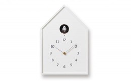 【ふるさと納税】Birdhouse Clock / ホワイト（NY16-12 WH）レムノス？Lemnos？時計[?5616-1040]