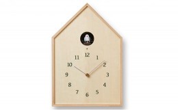 【ふるさと納税】Birdhouse Clock / ナチュラル（NY16-12 NT）レムノス？Lemnos？時計[?5616-1041]