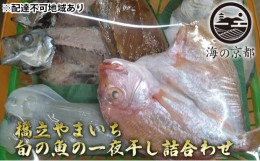 【ふるさと納税】海の京都 橋立やまいち 旬の魚の一夜干し詰合わせ[ 一夜干し 桜干し ギフト ][?5716-0385]