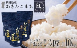 【ふるさと納税】秋田県産おばこの匠あきたこまち　10kg （2kg×5袋）白米【令和5年産】