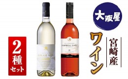【ふるさと納税】□【大阪屋】宮崎産ワイン　2種セット