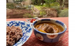 【ふるさと納税】城下町しばたの恵み?？パック 400g×4 【 カレー 志まや 割烹 豚肉 4袋 400g 冷凍 簡単 贈答 レトルト 時短 J33 】