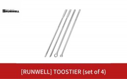 【ふるさと納税】[RUNWELL] TOOSTIER (set of 4) 作業工具型マドラー グラスマーカー キッチン用品 【010S238】